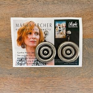 Miranda Earrings from Sex and the City 2 - Masha Archer